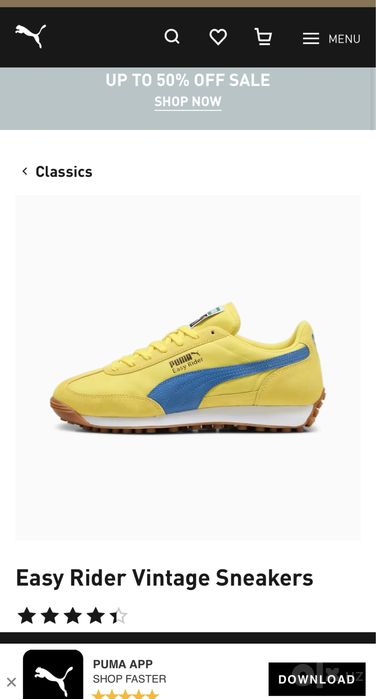 Кроссовки Puma. USA