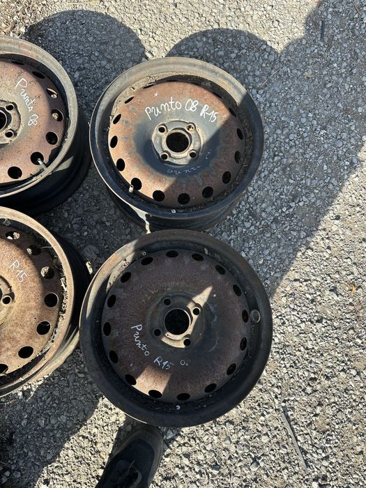 Оригинални джанти за Fiat/фиат/15цола 4х100 56.6/6Jx15ET43/ Fiat Grande punto/ Opel corsa D и opel corsa E/opel Adam/Punto Evo