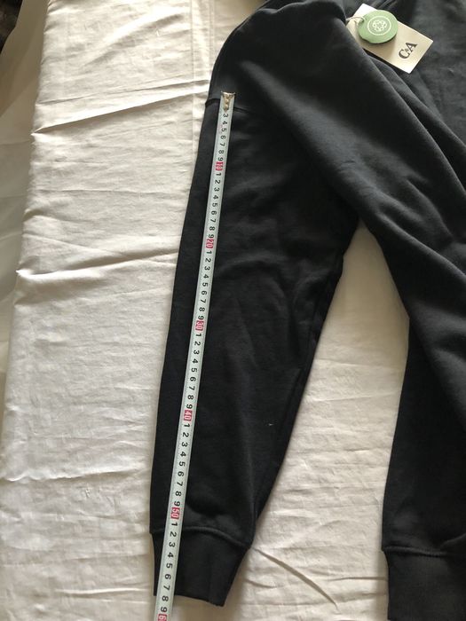 Hanorac negru bumbac C&A