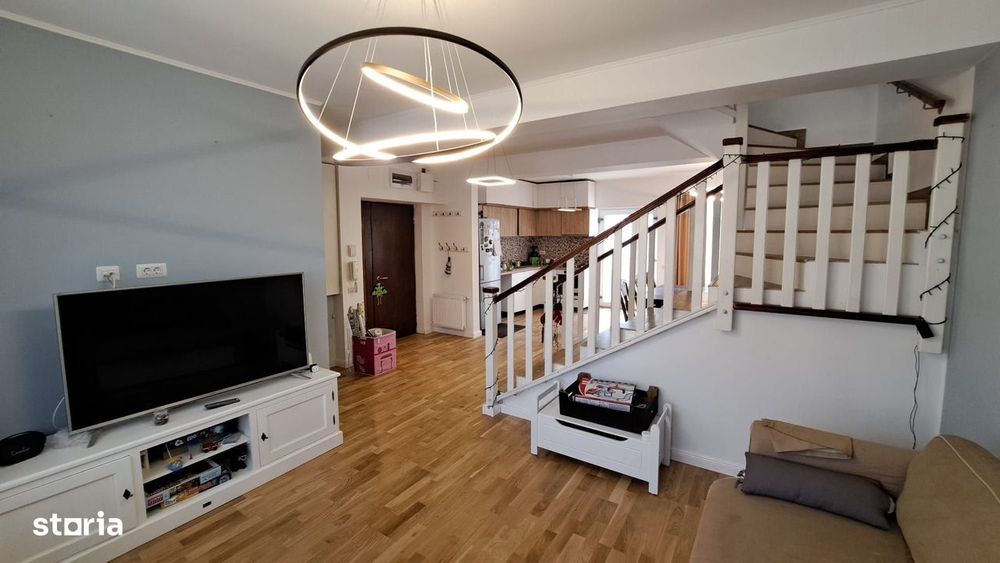 Casa Bragadiru 4 camere 4 bai curte 170 mp incalzire pardoseala