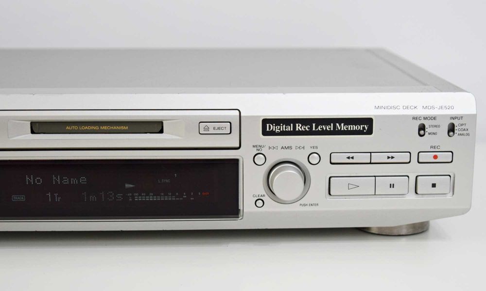 Minidisc Sony MDS-JE 520, player