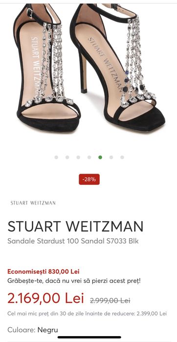 Sandale Stuart Weitzman Mar 38.5