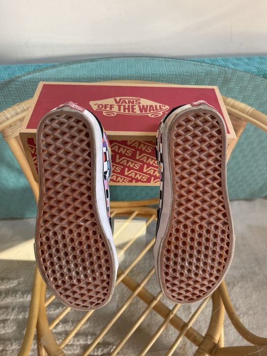 VANS Sk8-Hi “Floral Checkboard”