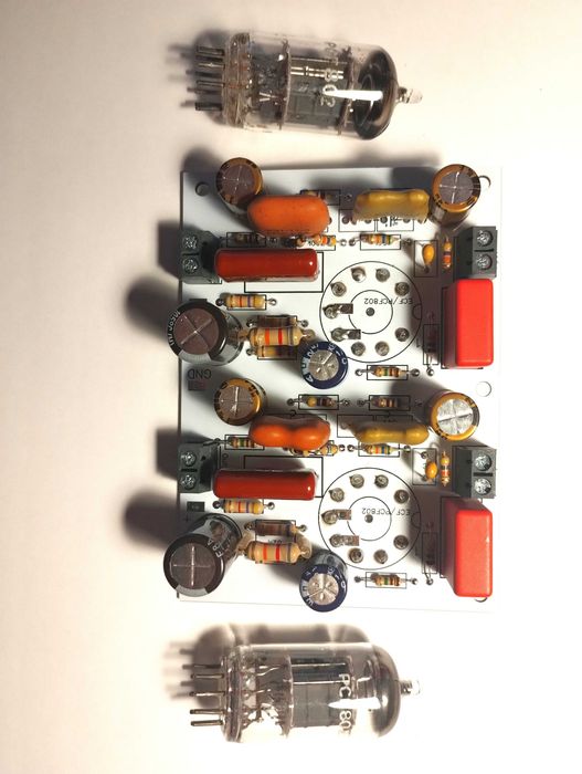 KIT  preamplificator cu tuburi  MM pick-up - PHONO