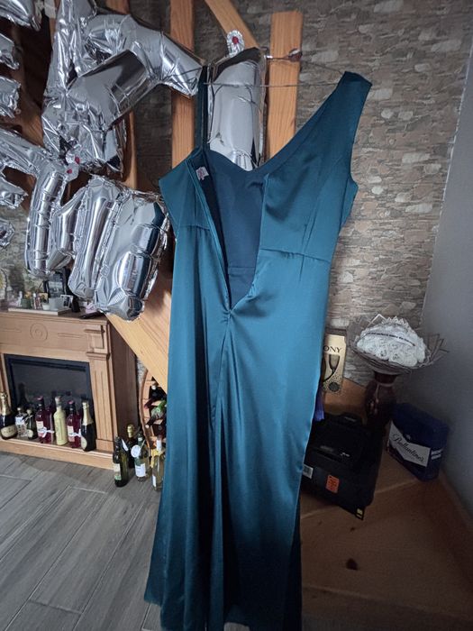 rochie elegantă de ocazie, culoare verde