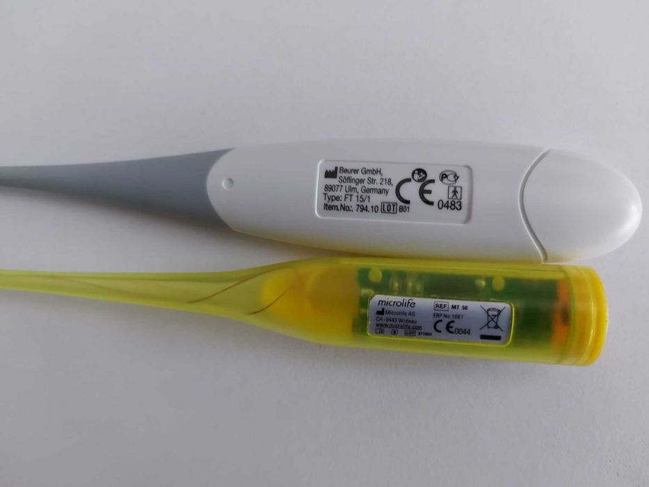 Vand doua termometre electronice Beurer + Microlife (folosite)