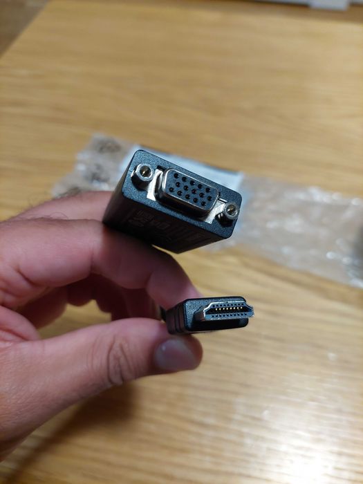 HDMI-VGA адаптер на LENOVO