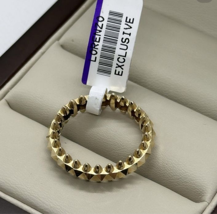 Золотое Кольцо Клеш Картье