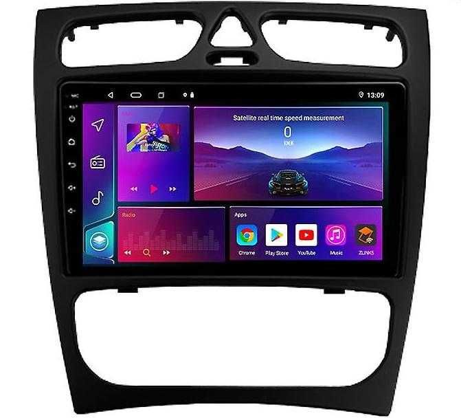 Мултимедия Двоен дин Android  Mercedes C W203 C220 CLK W209 Навигация