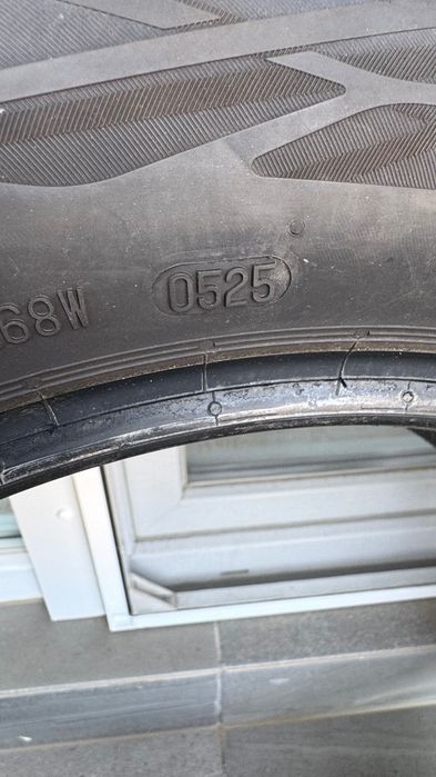 4 anvelope (cauciucuri) Continental EcoContact 6 205/55 R17 – stare foarte bună