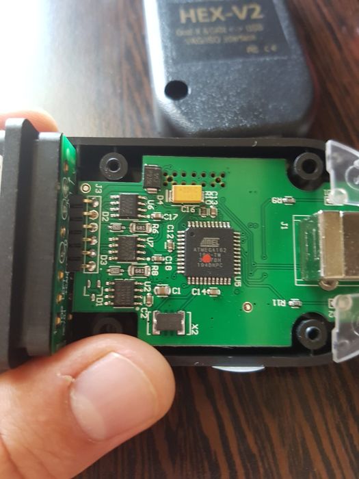 Tester auto VAG COM VCDS 25.3 HEX V2 procesor Atmega Lb Romana 2025