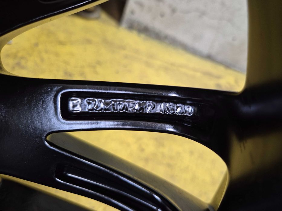 4 Jante Aliaj 5x120 17'' 7J ET 39 - OEM BMW Seria 1 Seria 3 E90 F30 F31 Seria 4 Seria 5 X1 X3 - Negru Lucios CA NOI !