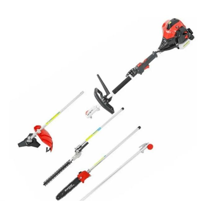 Motocoasă German Meister 5.2 CP, 52 CC, cu 13 accesorii incluse + ulei