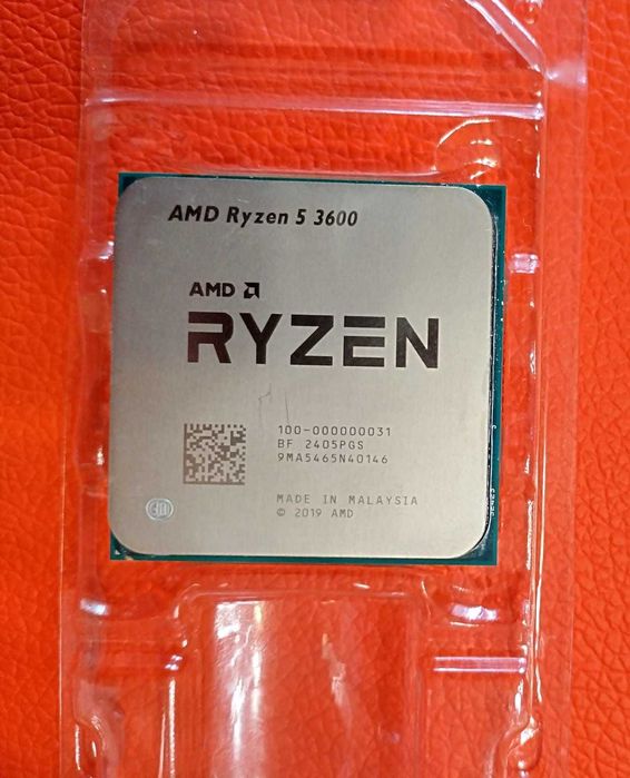 AMD Ryzen 5 3600 + Wraith Spire Cooler inclus/ Achiziționat nou în 2026 / Testat OCCT / Temperaturi foarte bune / AM4