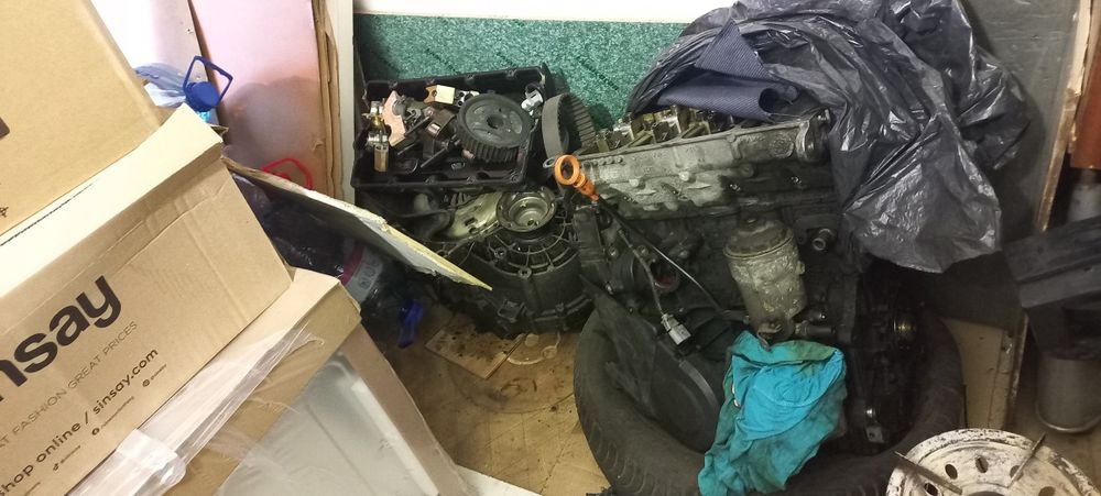 Двигател за Passat 6 блокирал +скоростна кутия