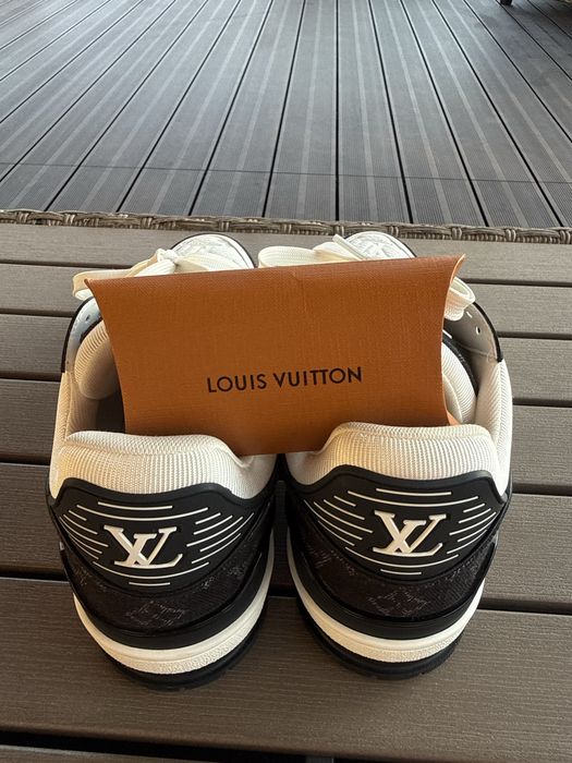 Sneackers Louis Vuitton LV Trainers White/Black/White mar 40
