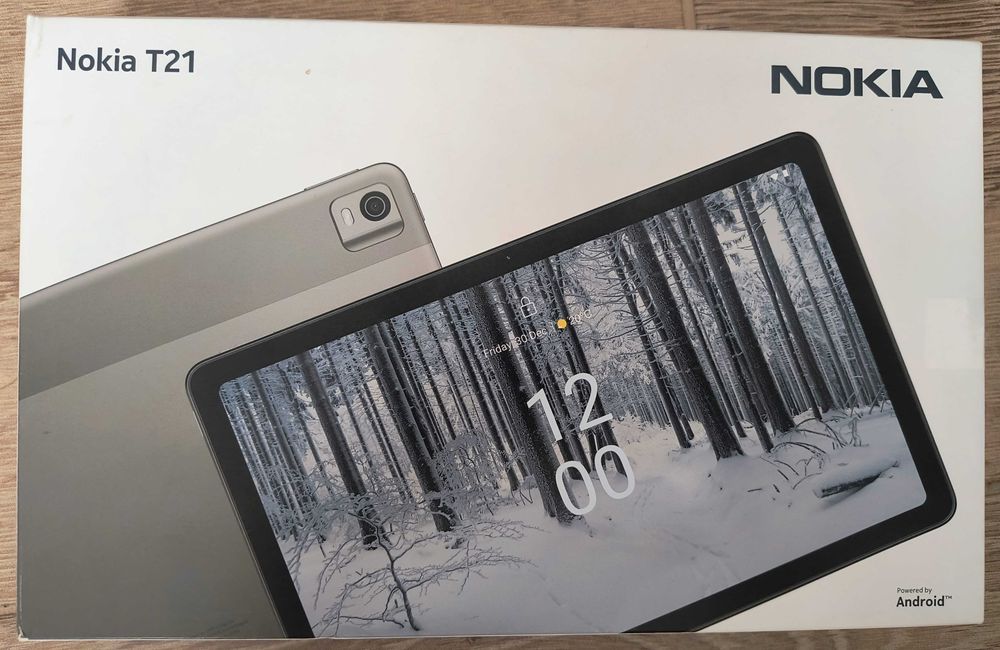Tabletă Nokia T21 4G (SIM), 128GB, Grey-Ca Nouă (10/10), Cutie + Husă