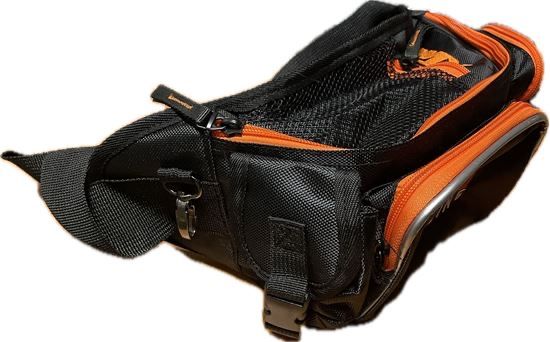 Раница за кръст KTM с много джобчета подходяща за разходки