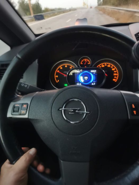 Опел Зафира Б бензин/фабричен метан