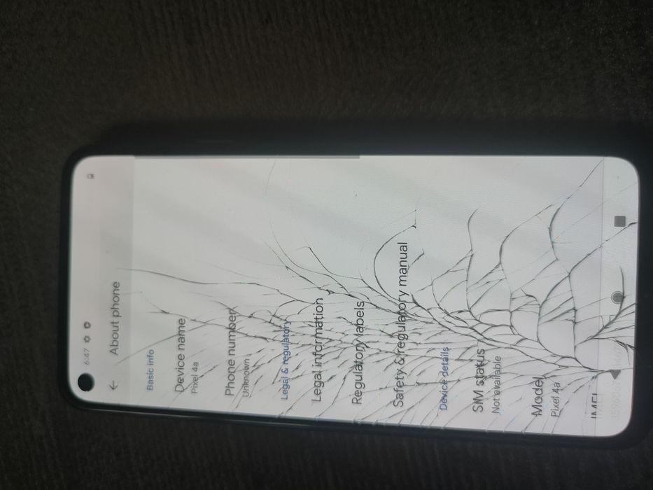 Google pixel 4 a
