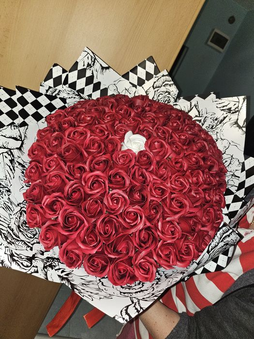 Букет 101 червени рози
