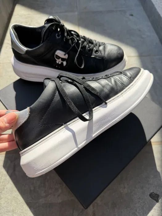 Karl Lagerfeld Kapri Ikonik кожени кецове – 38