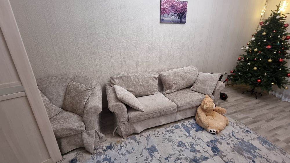 Продам диван 2 кресла