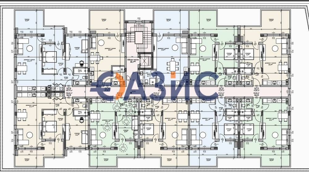Продава се Тристаен апартамент в с. Равда, Област Бургас - 117 кв.м за 555 €/кв.м - Снимка #11