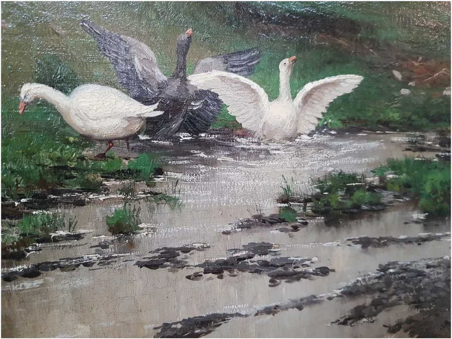 Картина Адолф Линс (Adolf Lins 1856-1927)