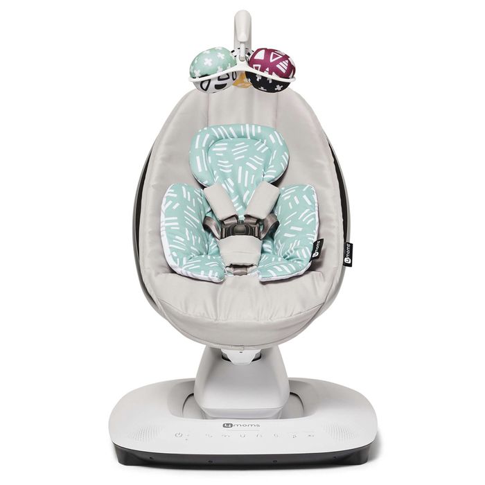 4moms mamaRoo New серебро+вкладыш