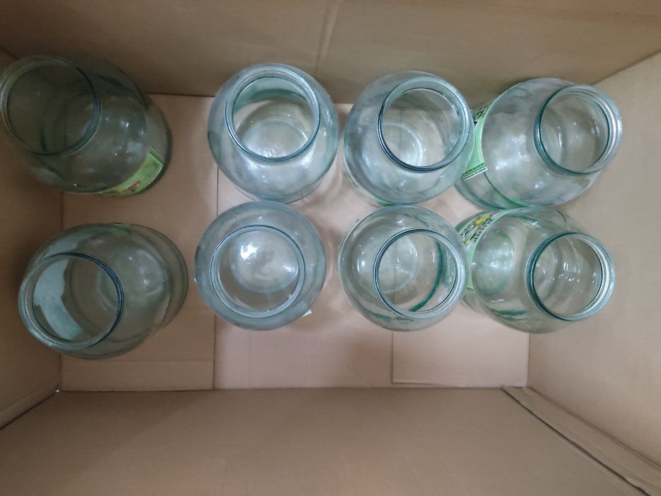 Банки стеклянные. 2х л.