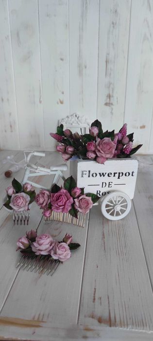 UNIQUE and exclusive HANDMADE jewelry in the form of flowers