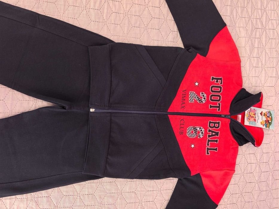 Нов български комплект момче 110,116,122