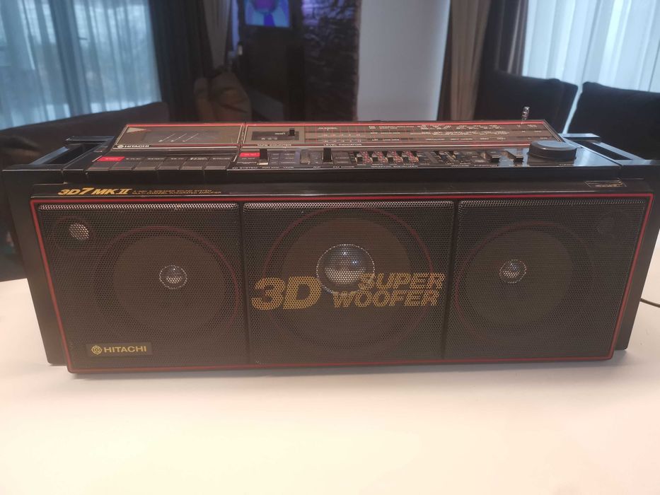 Casetofon Hitachi 3d7 mk2 boombox