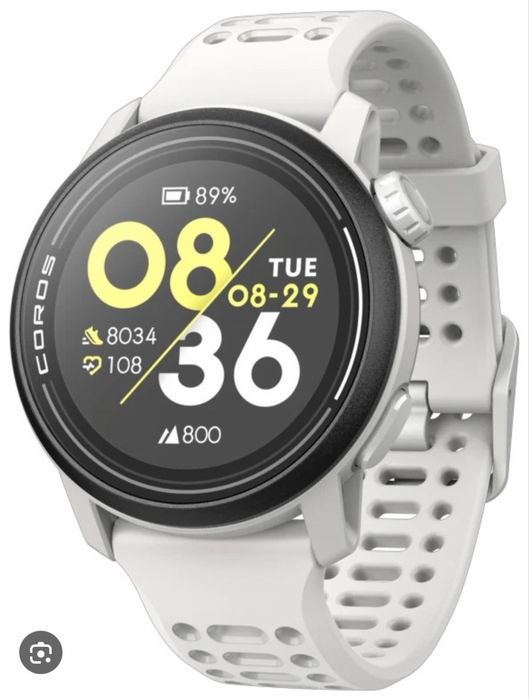 Часы Coros pace 3 в белом цвете. Отлично состояние. Коробка имеется!!!