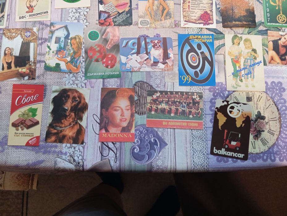 Календарчета от 90те години на 20ти век