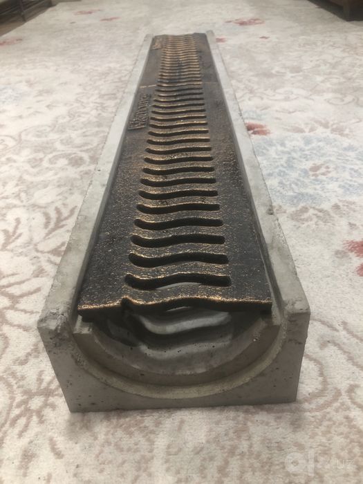 lotok latok Beton drenaj tepsisi PM226, marmar to'qimalar