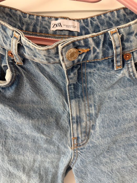 Дънки ZARA широк модел