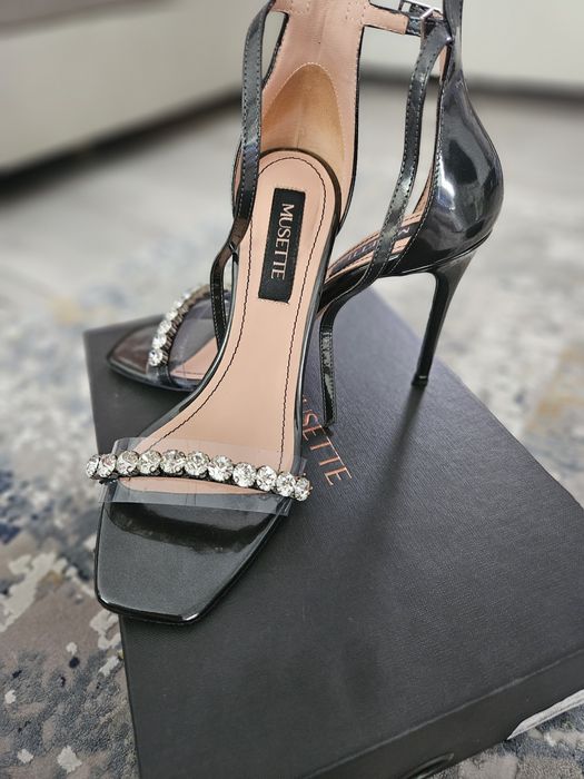 Sandale Musette argintii