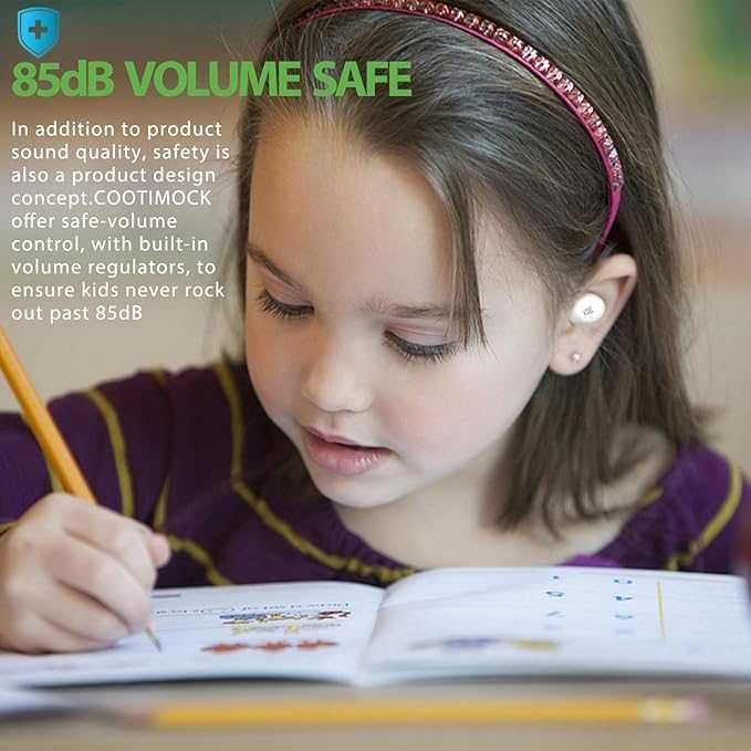 Bluetooth слушалки COOTIMOCK за деца