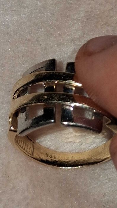 Inel aur  585,marime 19mm