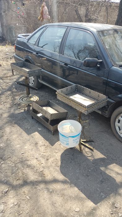 В продаже бюджетные мангалы