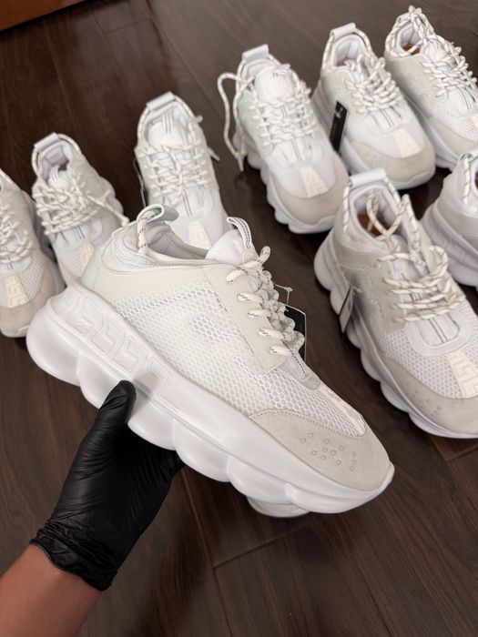 Versace Chain Reaction White
