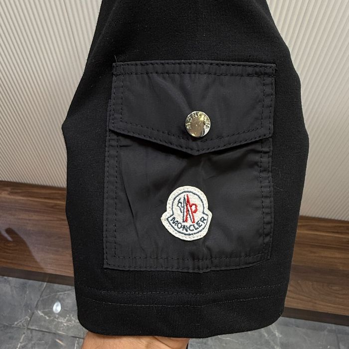 Moncler мъжка черна тениска