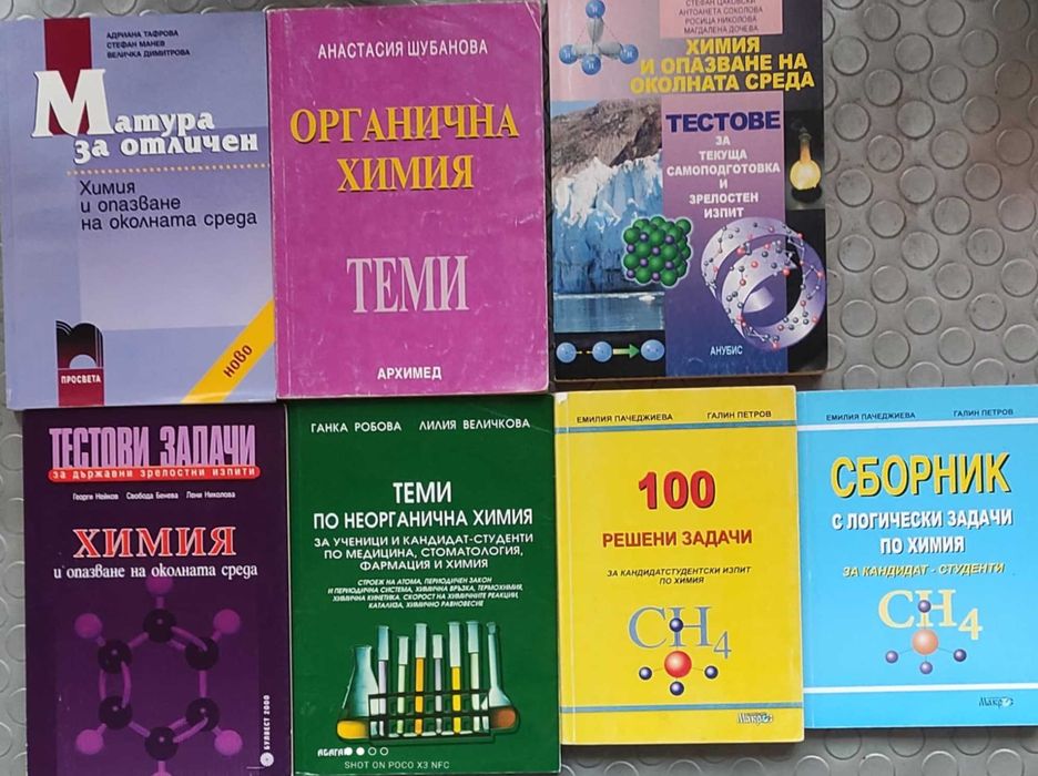 Помагала по История, Химия и Философия