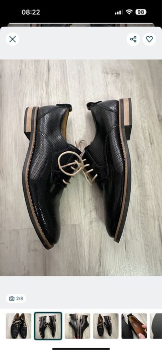 Pantofi copii Salamander,piele naturala