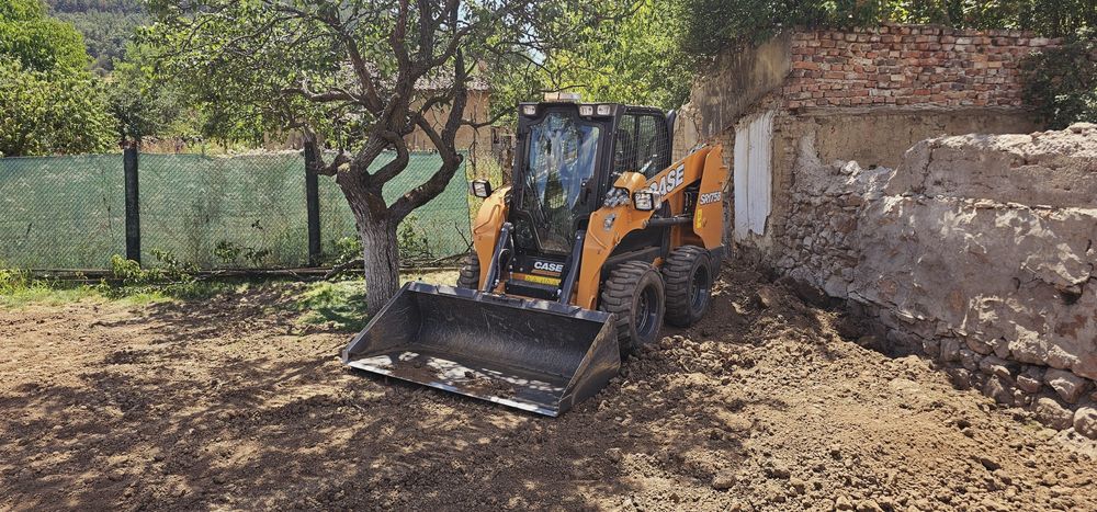 Услуги с мини багер Бобкат