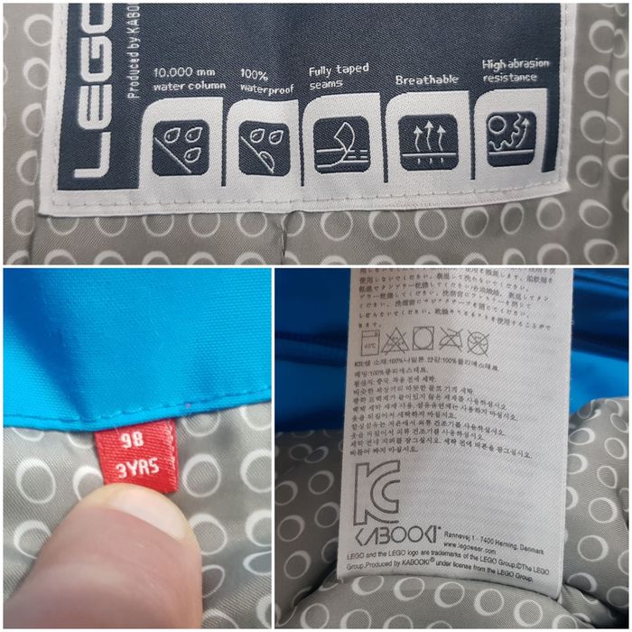 Salopeta iarna LEGO Tec Wear 10k, costum schi, overall zapada, nr. 98