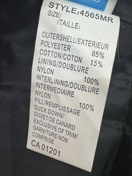 Мъжки пухен елек Vintage CANADA GOOSE Duck Down. Размер М