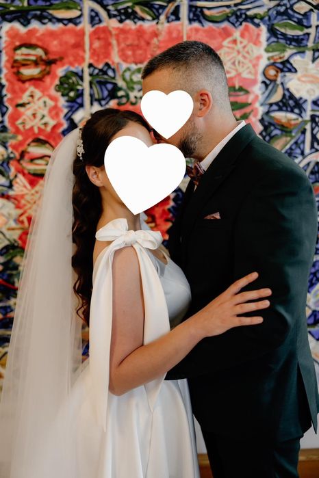 Нежна сватбена рокля